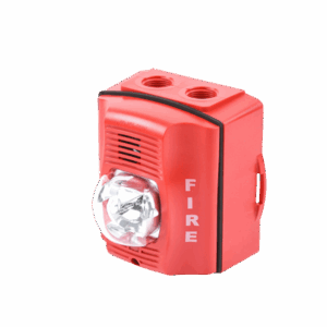 Imagen de galería 1 de Sirena con Lámpara Estroboscópica para Exterior a 2 Hilos con Configuración Estroboscópica Seleccionable