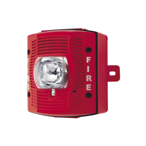 Imagen de galería 1 de Sirena Estroboscópica Exterior Roja Alta Potencia, SYSTEM SENSOR SP-SRK
