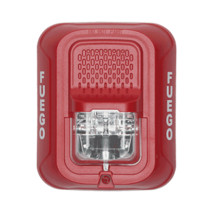 Imagen de galería 1 de Estrobo Pared Rojo Sistema Alerta SYSTEM SENSOR SRL-SP