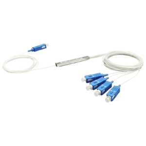 Imagen principal de Divisor Óptico Fibra 1x4 SC/UPC Tempo, TEMPO TM-PLC-1X4UPC