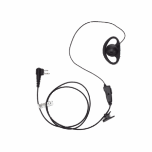 Imagen principal de Micrófono de solapa con gancho auricular en forma de D para radios Motorola GP300/SP50/P1225/PRO315/MAGONE/EP450/EP350
