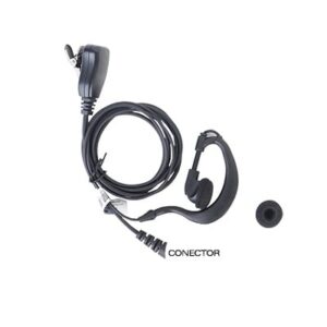Imagen principal de Micrófono - Audífono de solapa ajustable al oído para HYT BD-506 y Motorola EP450/ RVA50/ DTR620/ DTR720/ DEP450/ EP350/ VX80/ MAG ONE