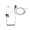 Imagen principal de Micrófono - Audífono de Solapa con Tubo Acústico Transparente para HYT BD-506 y Motorola EP450/ RVA50/ DTR620/ DTR720/ DEP450/ EP350/ VX80/ MAG ONE Con tubo acústico de PU (material flexible)