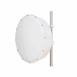 Imagen de galería 1 de Antena direccional de alta resistencia, Ganancia 30 dBi, (4.9 -6.5 GHz), Plato hondo para mayor inmunidad al ruido, Conectores N-Hembra, Montaje y radomo incluido
