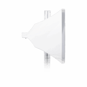 Imagen de galería 1 de Antena Asimétrica de 90 °, 16 dBi, tipo cuerno de alta eficiencia, 4.9-6.5 GHz, , Conector SMA-Hembra, con montaje incluido