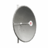 Imagen principal de Antena direccional de 3 ft, 5.1 a 7.1 GHz, Ganancia 34 dBi, Conectores N-hembra, Polarización doble, incluye montaje para torre o mástil