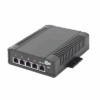 Imagen principal de Switch para Aplicación Solar, 4 Puertos PoE 802.3 af/at 10/100/1000 Mbps y un Puerto de Datos, Entrada 12-24 VCD