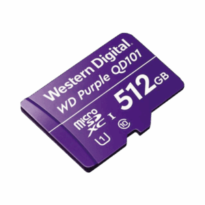 Imagen principal de WD Purple microSD 512GB: Videovigilancia - 10x Duración - 3 Años Garantía