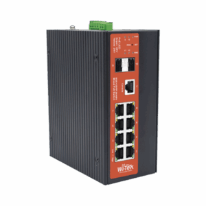 Imagen de galería 1 de Switch Industrial Gigabit PoE+ 8Puertos (2SFP) 240W WI-TEK WI-PMS310GF-ALIEN-I