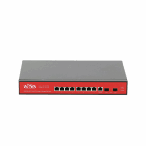 Imagen principal de Switch Gigabit PoE 8P + 2SFP Solar WI-TEK WI-PMS310GF-UPS-PLUS